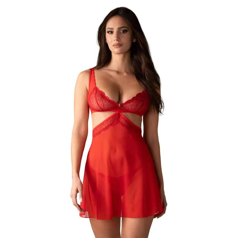 Obsessive Cupide Desir Babydoll - S/m