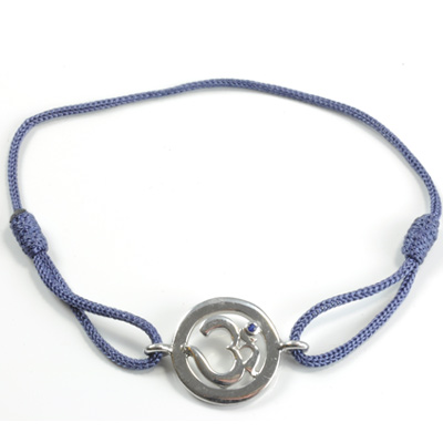 Chakra Aum Armbånd med Safir - Styrk Din Intuition
