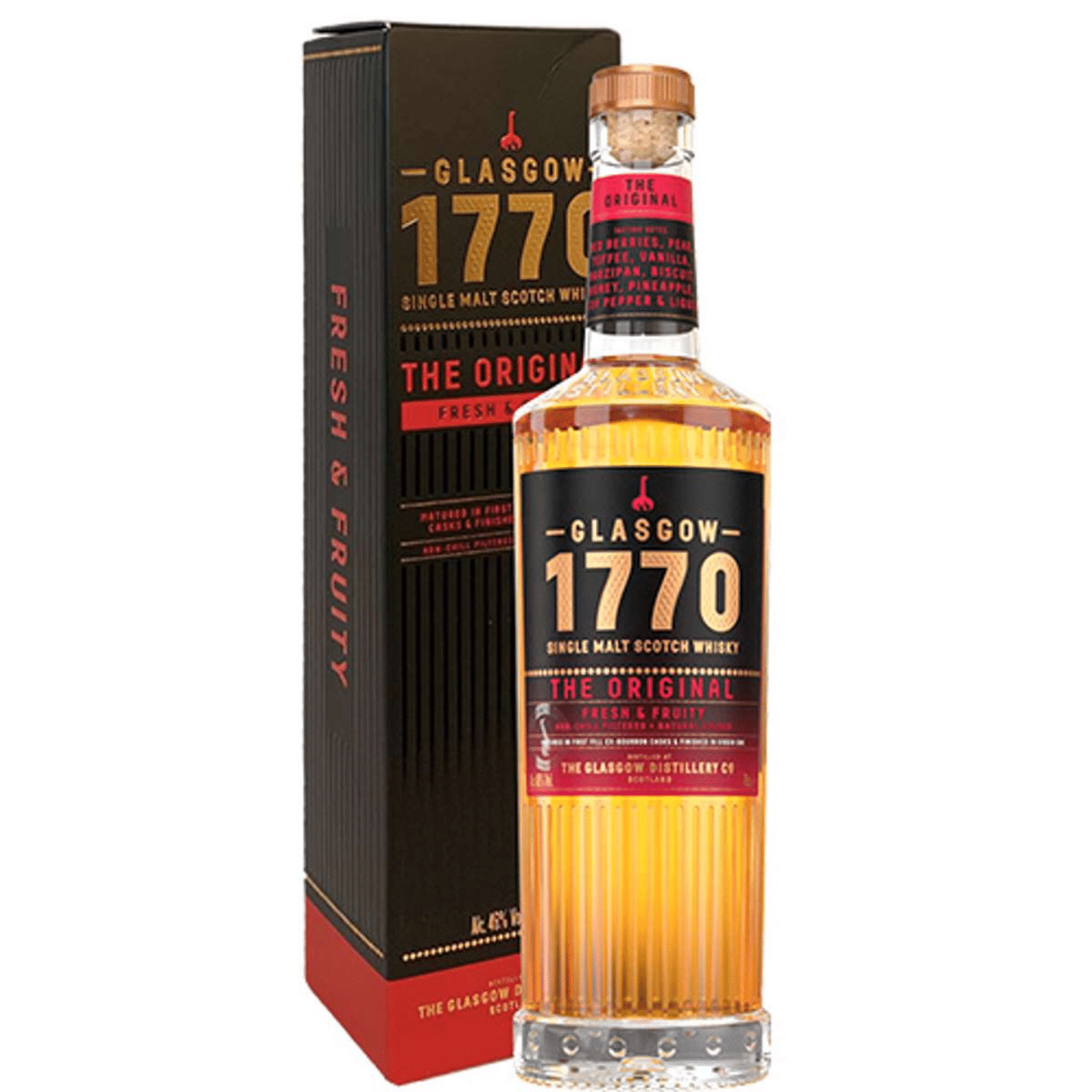 1770 Glasgow Original Single Malt Whisky - 46% Alkohol