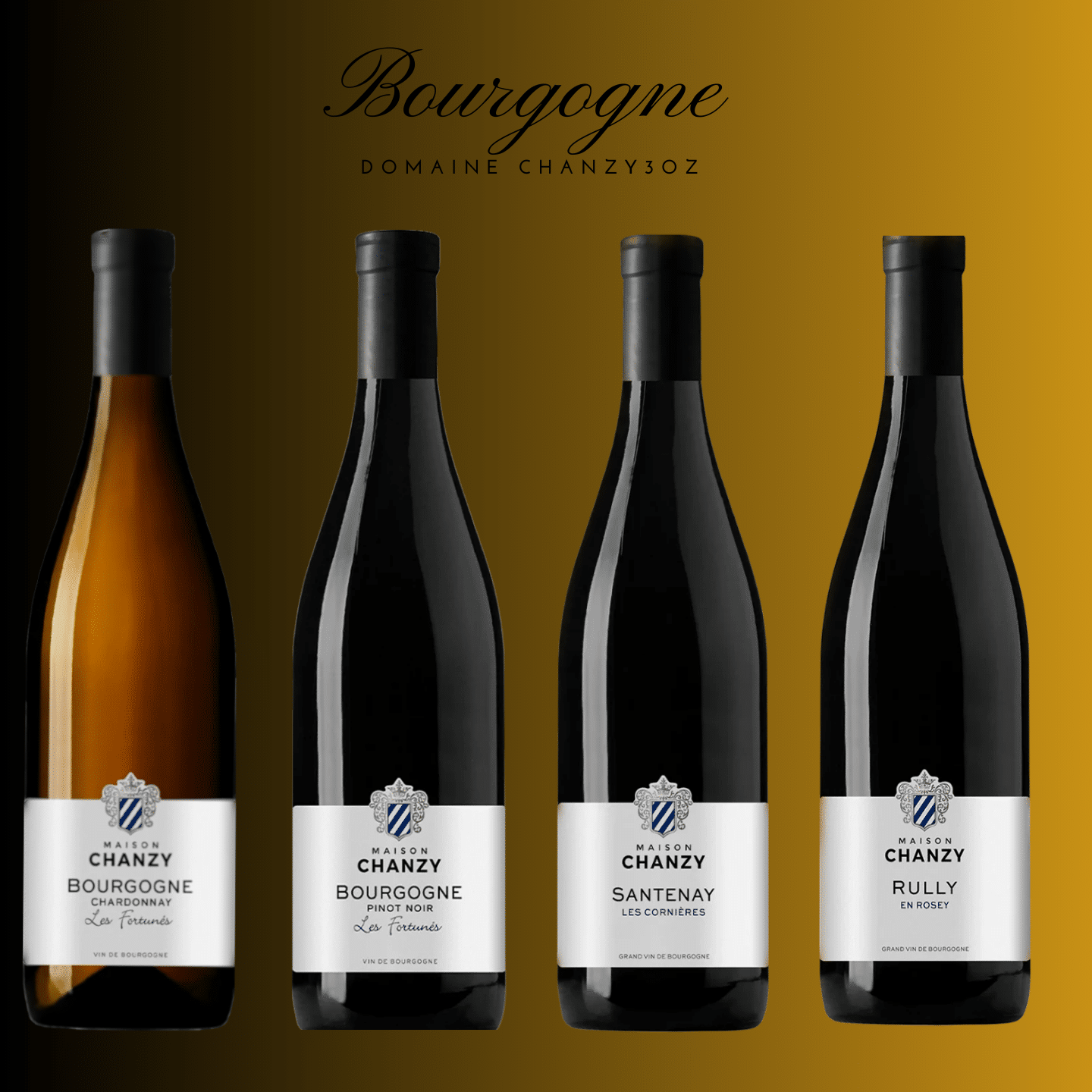 Chanzy Bourgogne Smagekasse - Udforsk Pinot Noir Vine