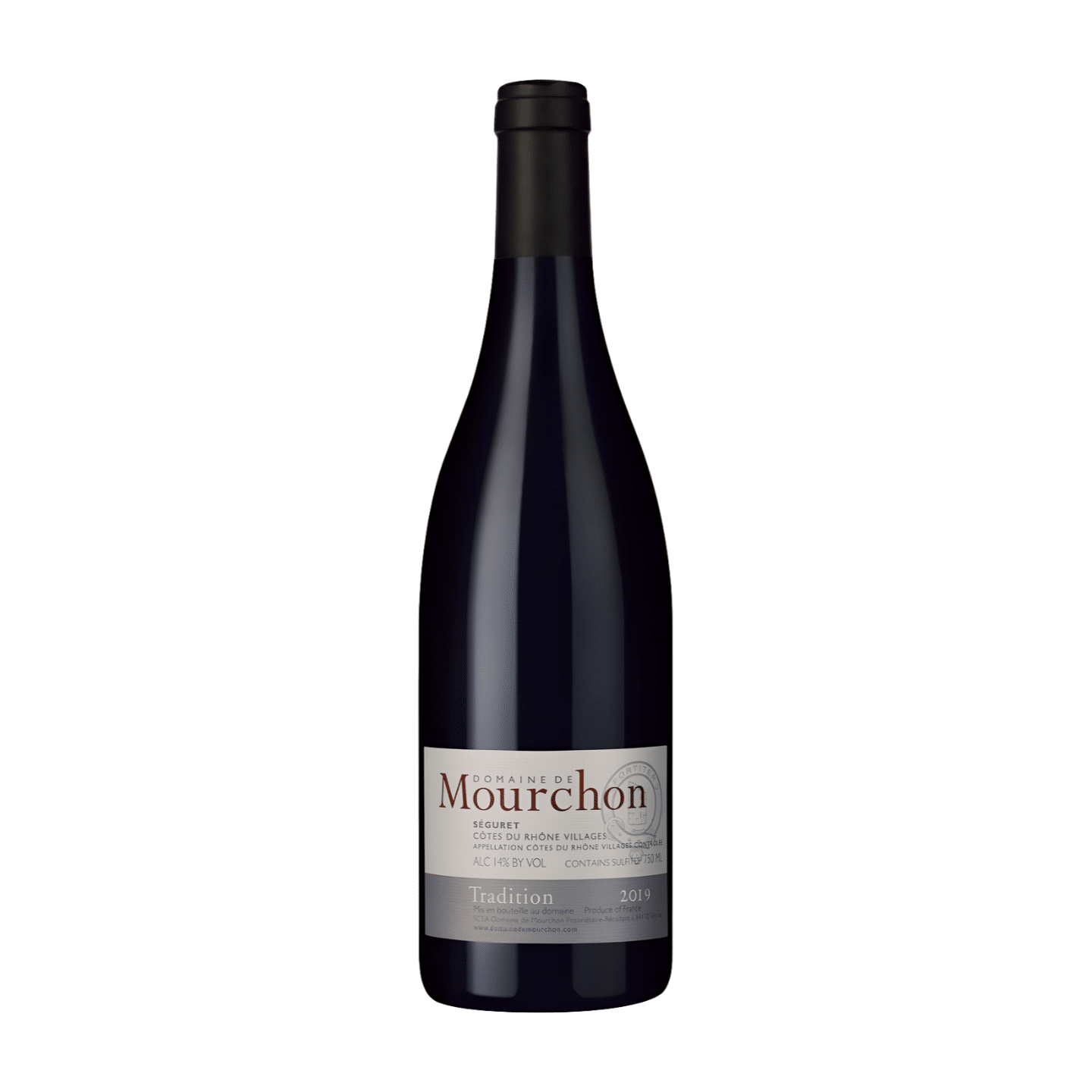 Domaine De Mourchon Séguret Tradition Rødvin 2019 - 0,75L