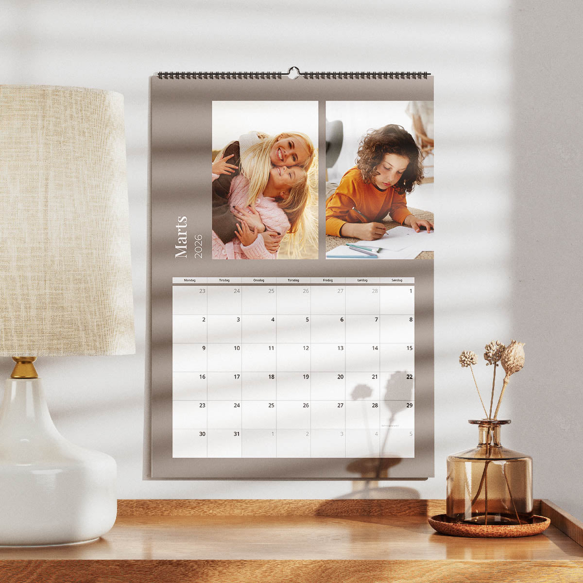 Elegant Kalender - Standard Design til Personlig Planlægning