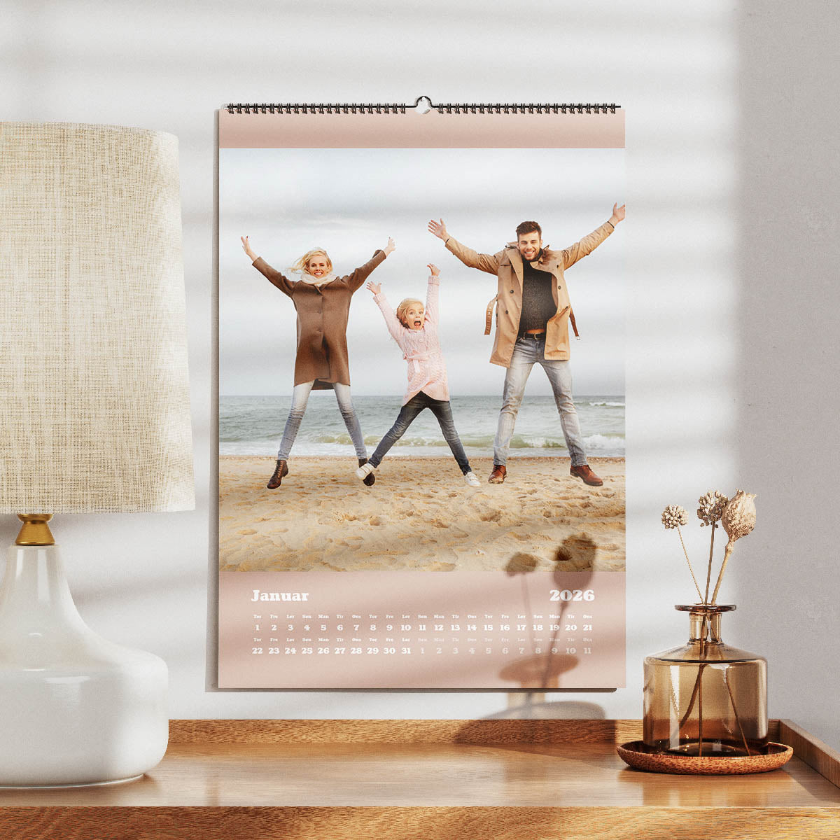 Boheme Kalender - Slank Design til Dine Billeder