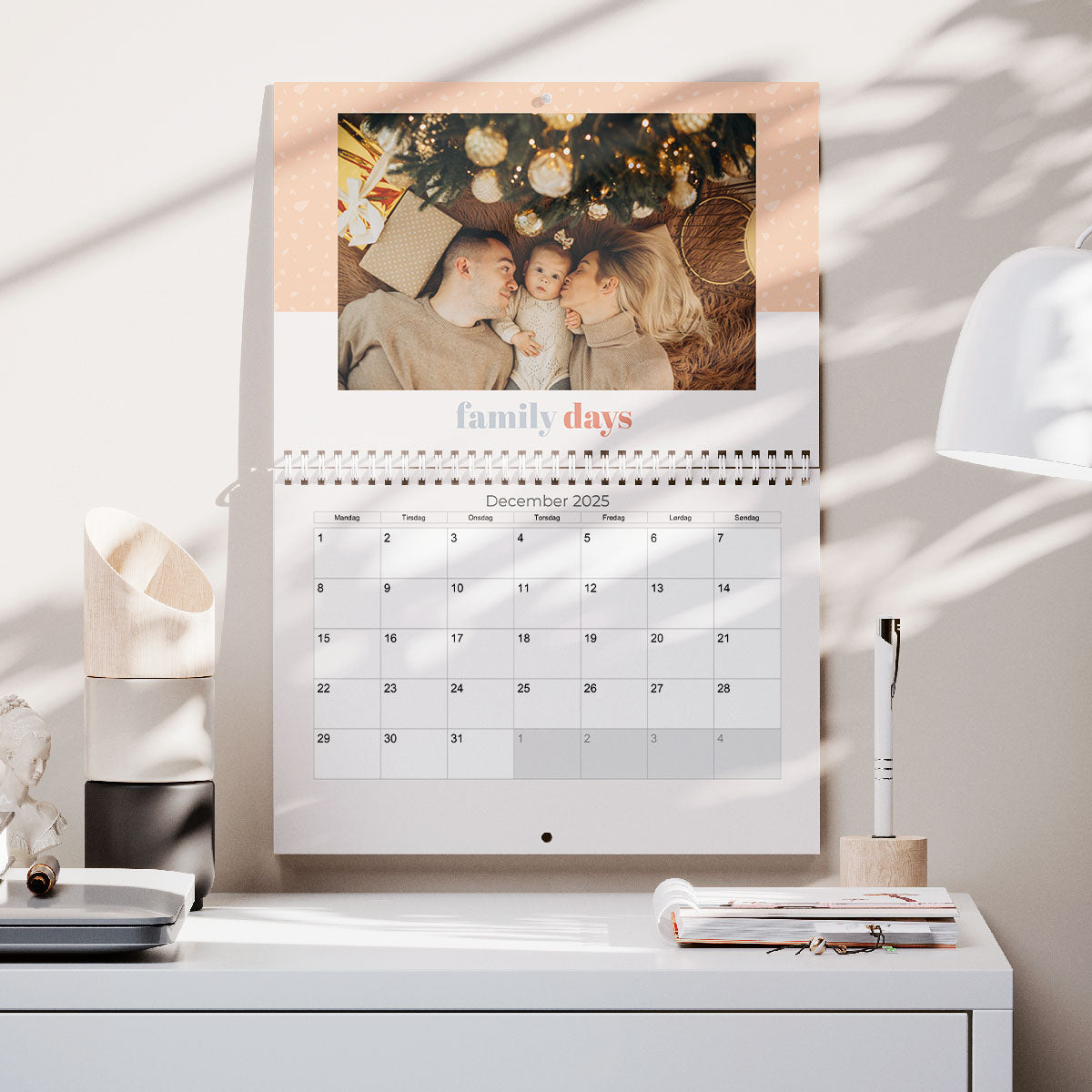 Klippe Inspireret Dobbeltsidet Kalender – Fantastisk Tilbud!
