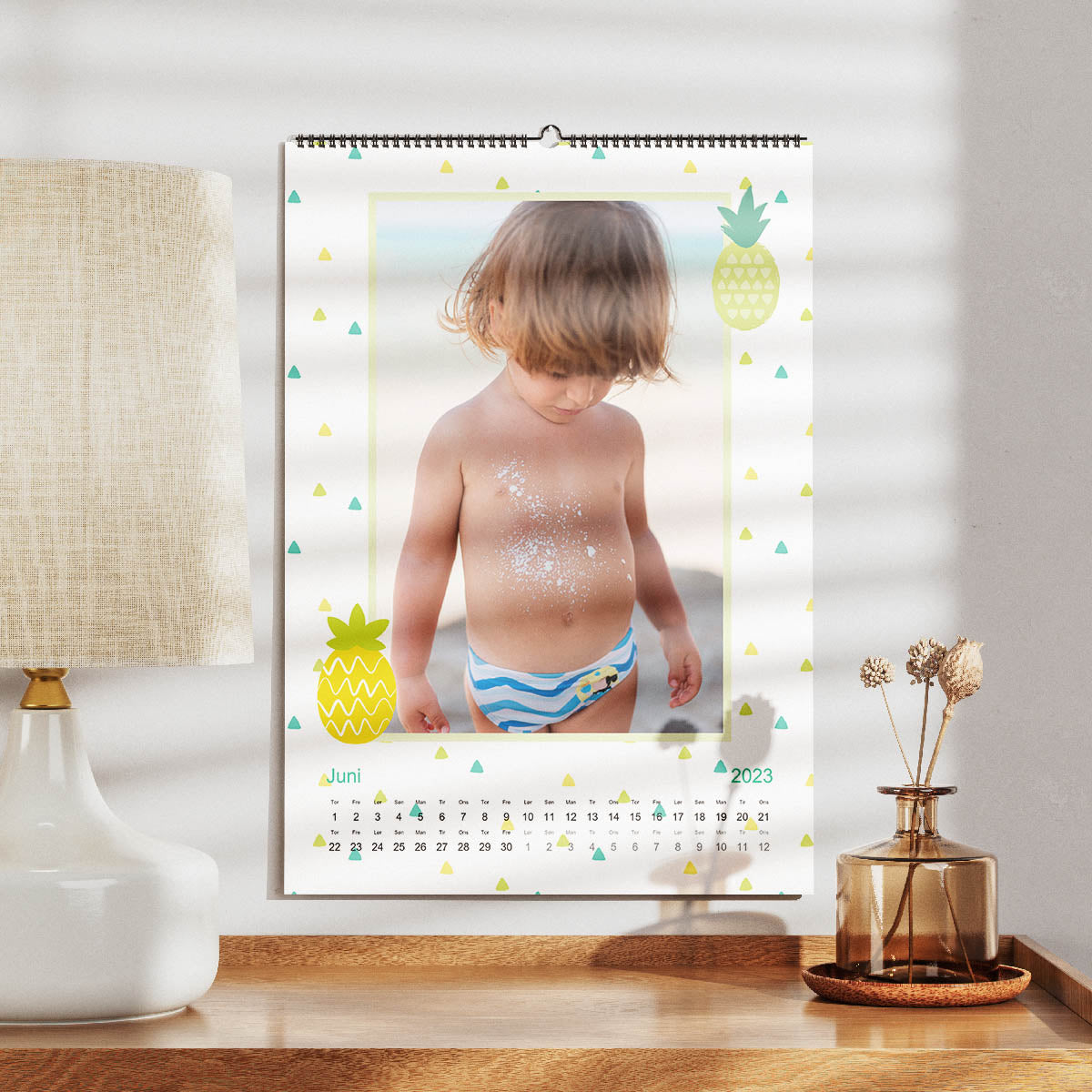 Sæsonkalender i Smalt Design - Vis Dine Bedste Billeder