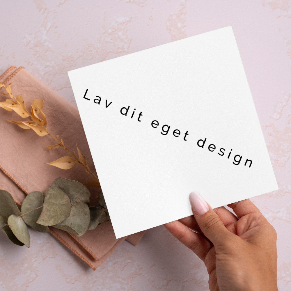 Bryllupsindbydelse - Design 3 til Dit Unikke Bryllup