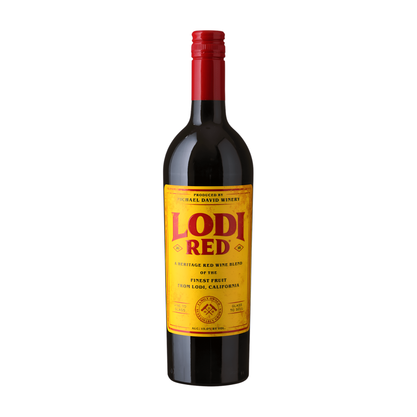 Michael David Winery Lodi Red 2018 - Lækker Rødvin 75 Cl