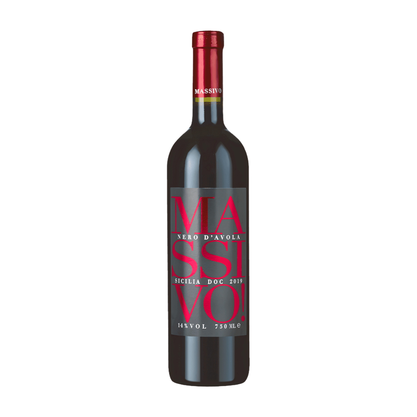 Massivo Nero D'Avola 2020 - Siciliansk Rødvin på Tilbud