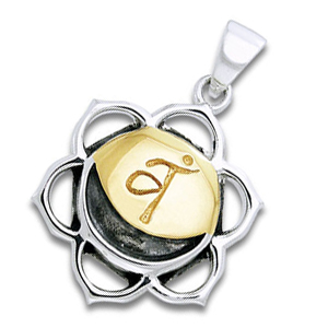Chakra Vedhæng - Svadhishthanaa - Spirituelt Smykke 33mm