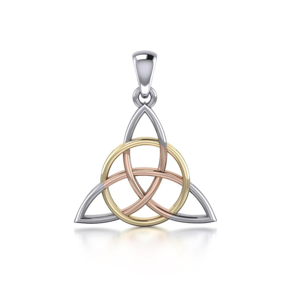 Vedhæng med Triquetra - Treenighedssymbol i Sølv 36mm