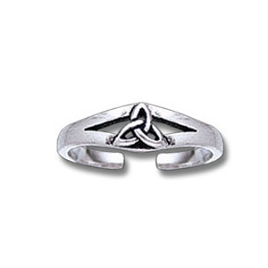 Justerbar Tåring med Triquetra - Treenighedssymbolet