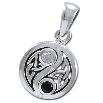 Yin Yang Vedhæng - U/kæde