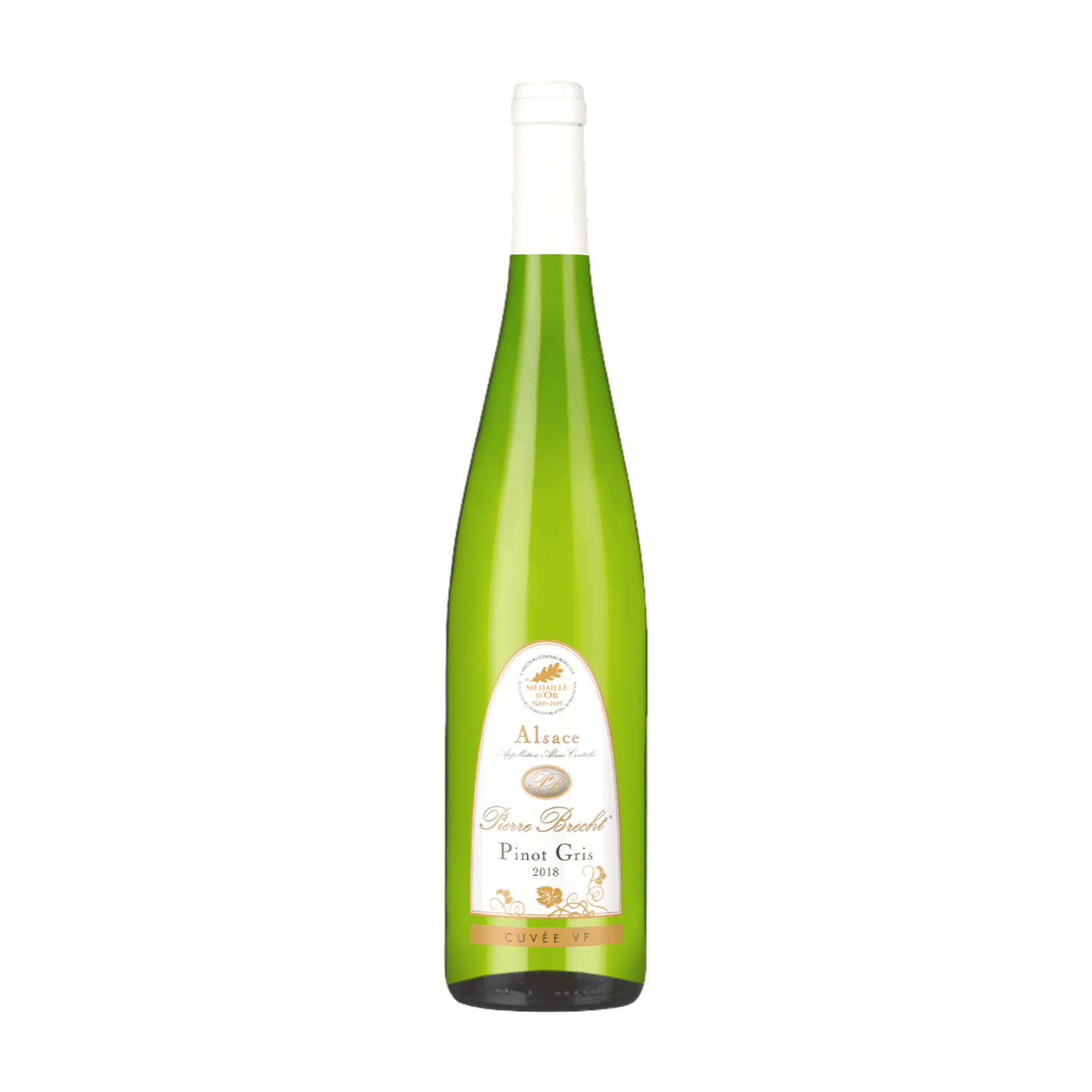 Pierre Brecht Cuvée Vf Pinot Gris 2018 - Hvidvin Tilbud