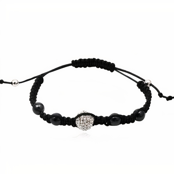 Justerbart Armbånd med Swarovski Kugler - Unik Stil