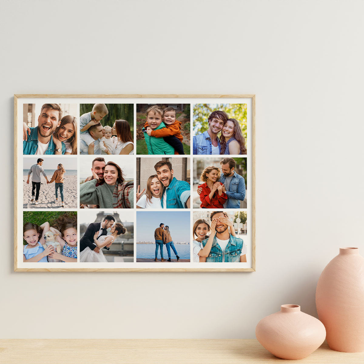 Collage Prints - 12 Billeder i Bredformat til Udsalg
