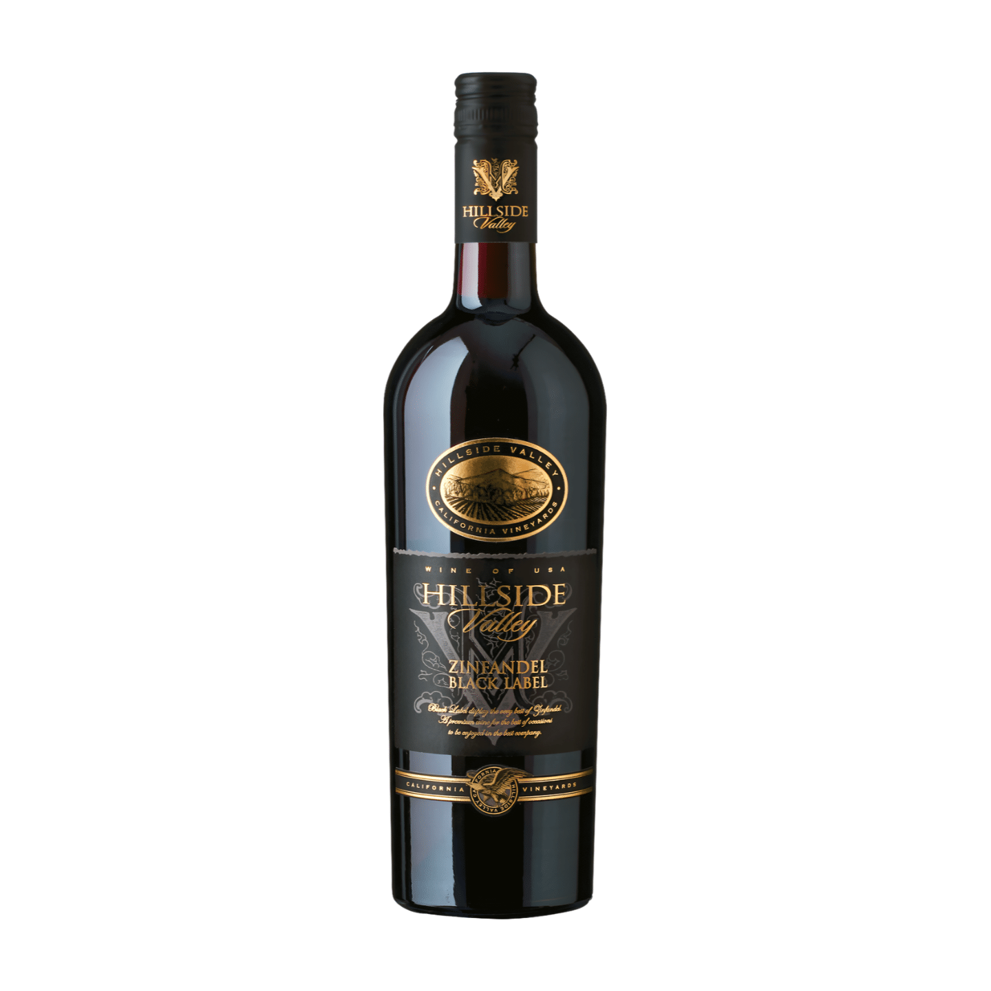 Hillside Valley Black Label Zinfandel 0,75 L - Frugtig Rødvin