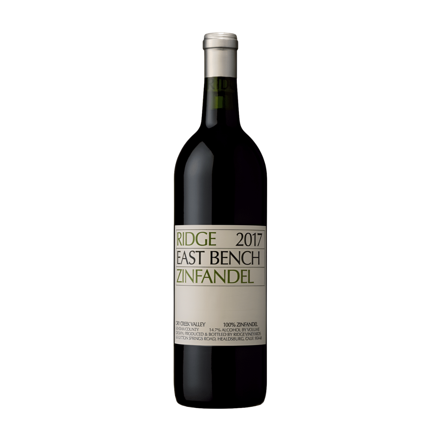 Ridge Vineyards Zinfandel East Bench 2019 - Rødvin på tilbud