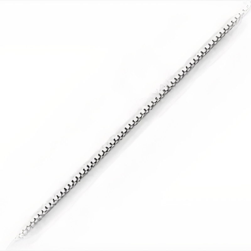 Venezia Box Halskæde i Sterling Sølv - 46cm Tilbud!