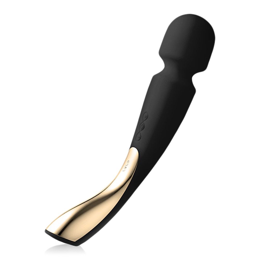 Lelo Smart Wand 2 Large  -  Opladelig Magic Wand - Sort