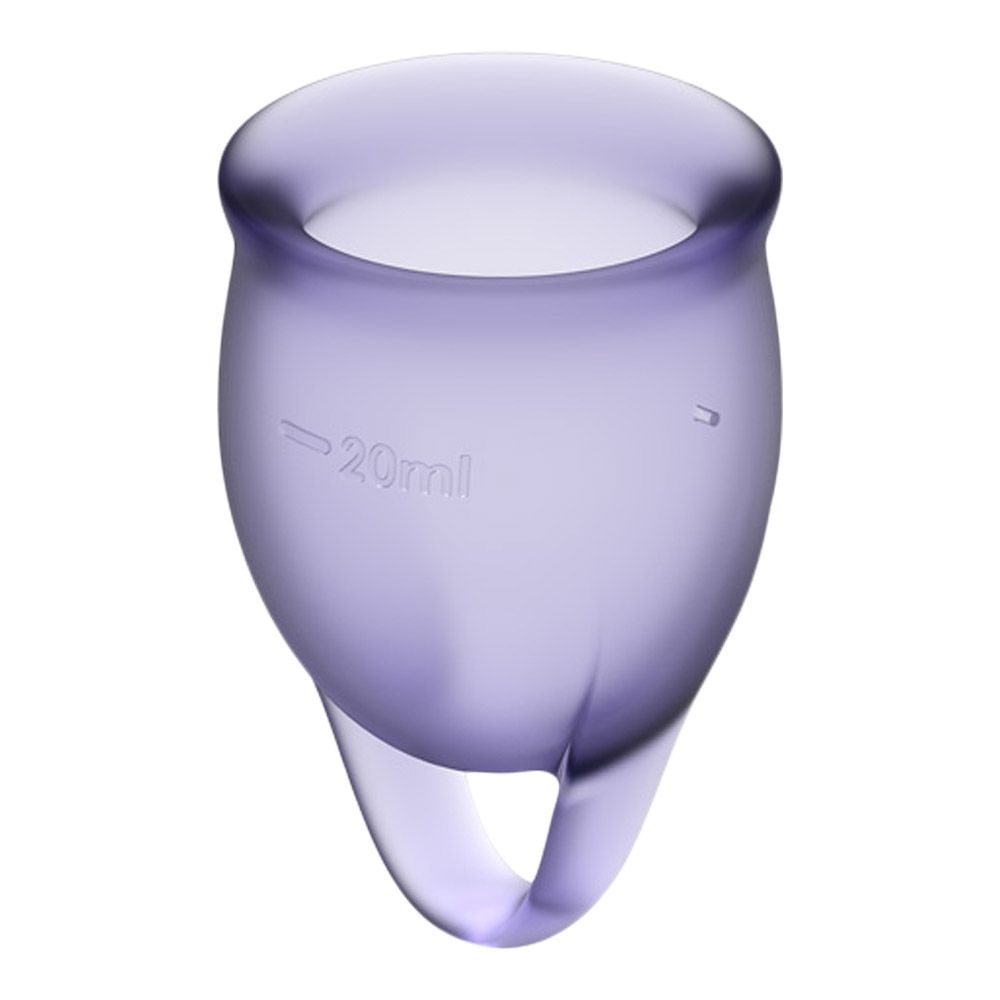 Satisfyer Feel Confident Menstruationskop - 2 Stk.