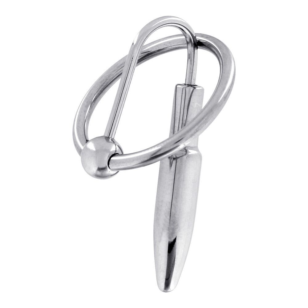 Penis Plug Med Glansring - 28 Mm