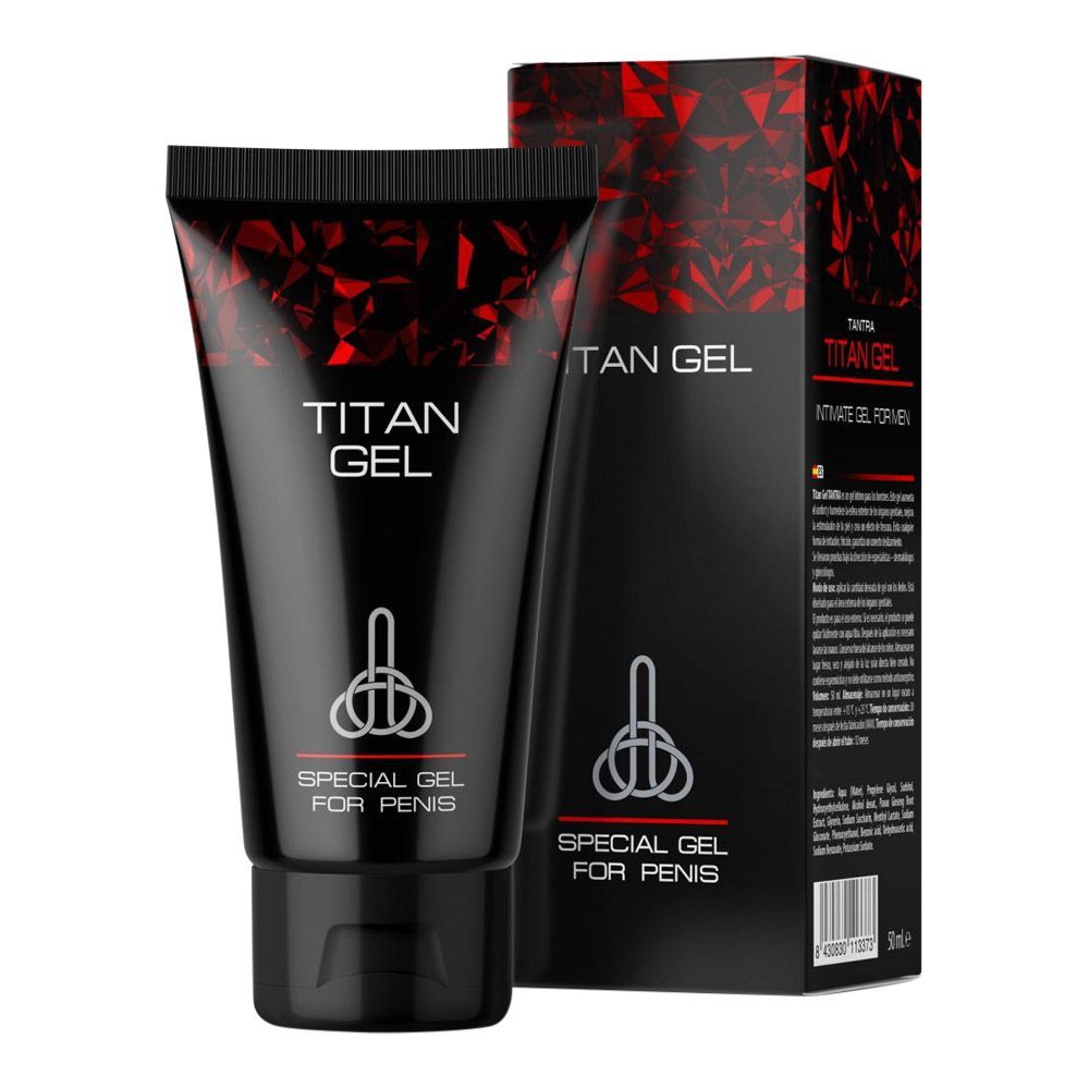 Titan Gel  -  Glidecreme, Der Giver Penisforstørrelse