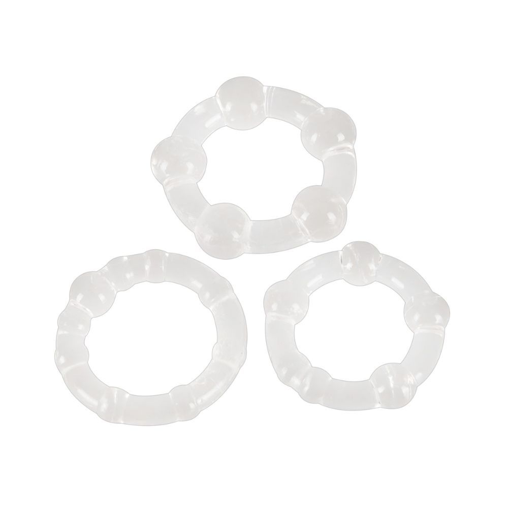 Cock Rings Set "get Hard" Clea