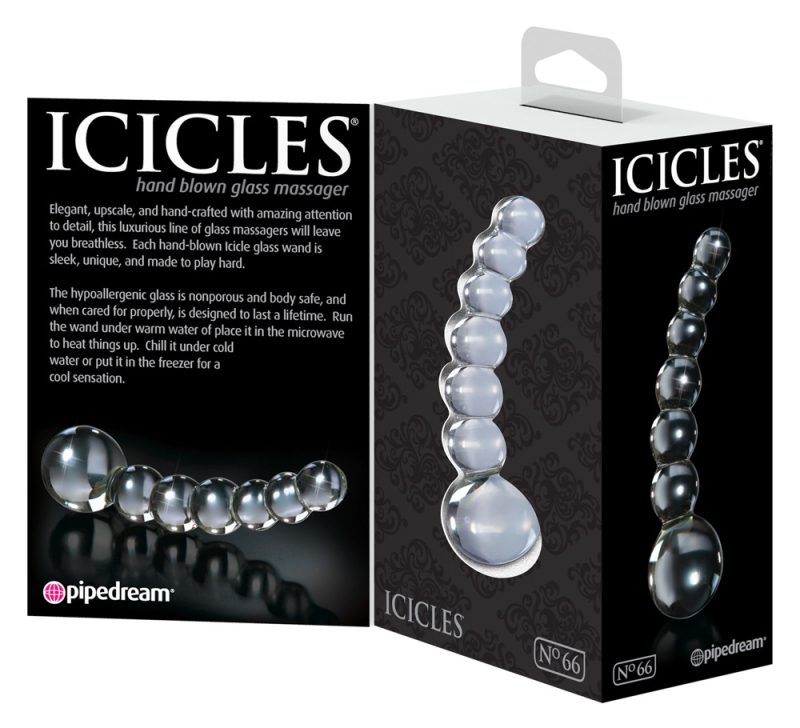 Icicles No. 66 - Glas Dildo