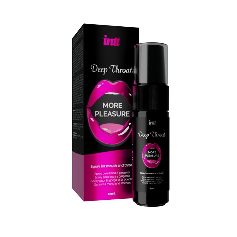Intt Deep Throat - Mundspray Til Oralsex Med Mint