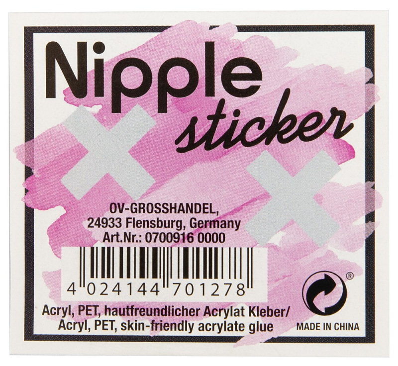 Nipple Stickers - Klistermærker Til Brystvorten