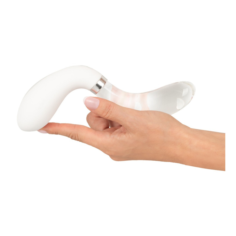 Liaison Buet Glas Vibrator Med Led Lys