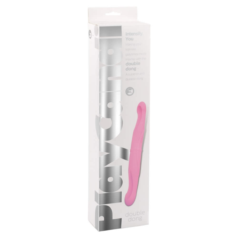 Silikone Dobbelt Dildo - Rosa