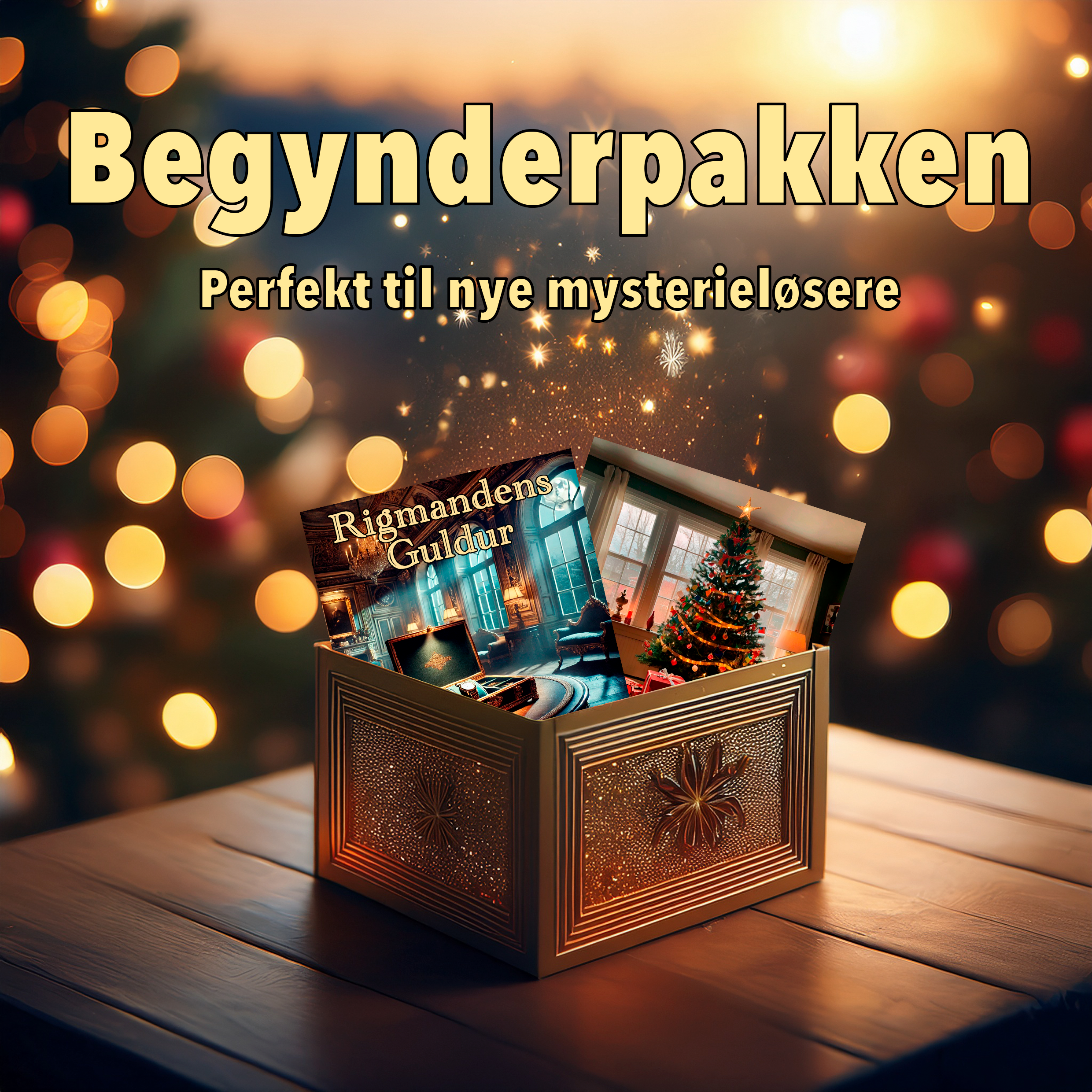 Begynderpakken  Perfekt Til Nye Mysterieløsere