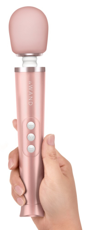 Le Wand Opladelig Luksus Massage Wand - Lyserød