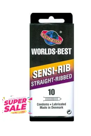 Worlds Best Sensi-rib 100 Stk