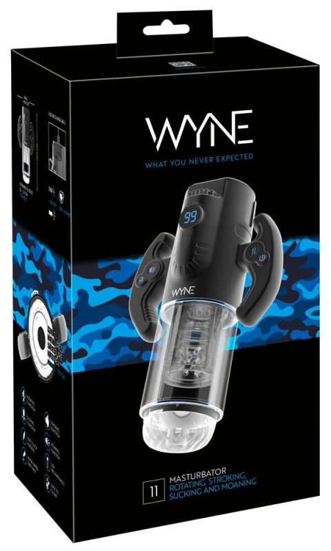 Wyne Masturbator 11 Med 4 Funktioner