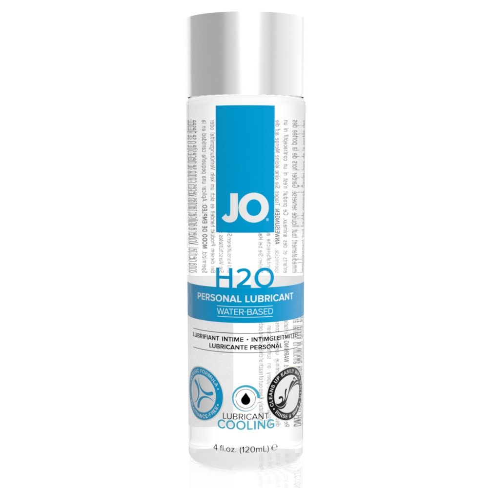 System Jo H2o Cool  -  Vandbaseret Glidecreme - 60 Ml