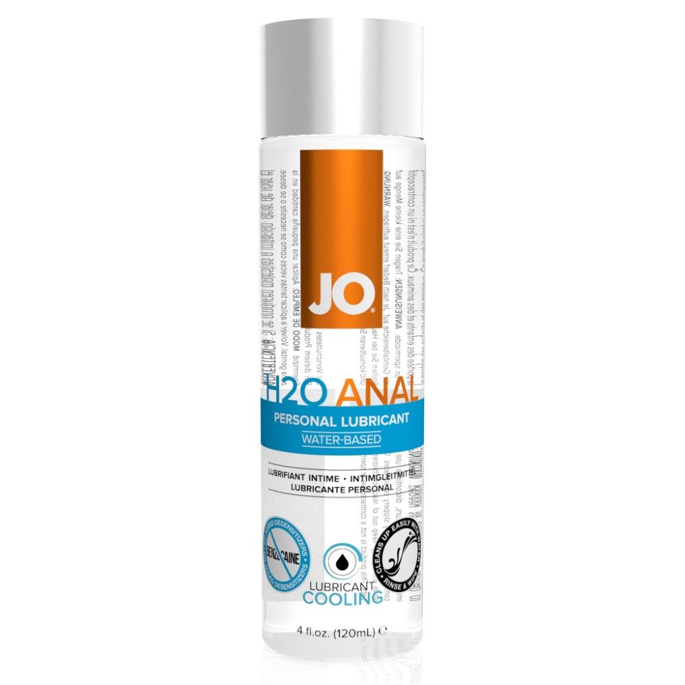 System Jo Anal H2o Cool Vandbaseret Glidecreme - 120 Ml