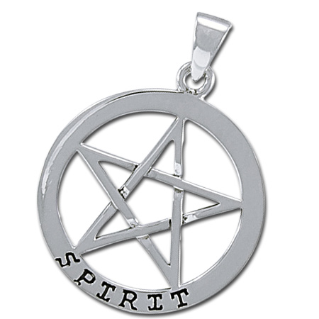 Vedhæng Med Pentagram - U/kæde