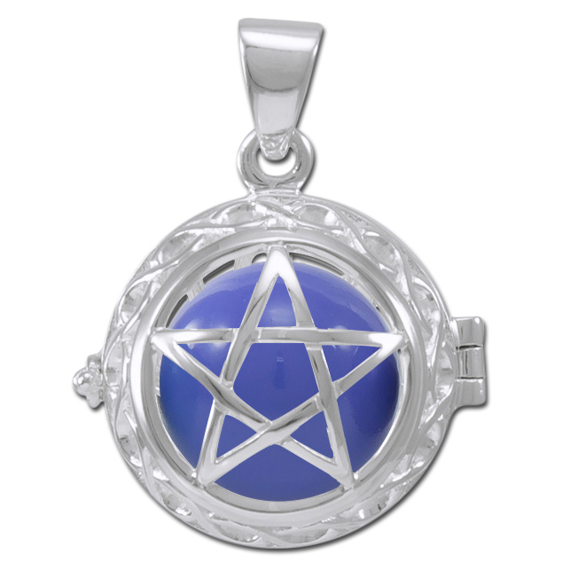 Engle Kalder / Engleklokke Med Pentagram - U/kæde