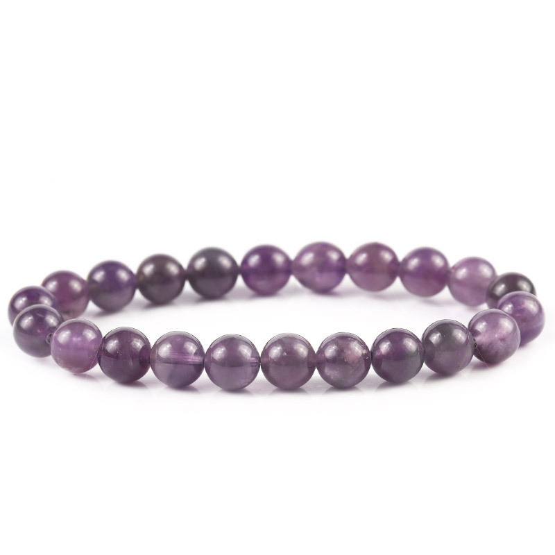 Armbånd Ametyst - 8mm