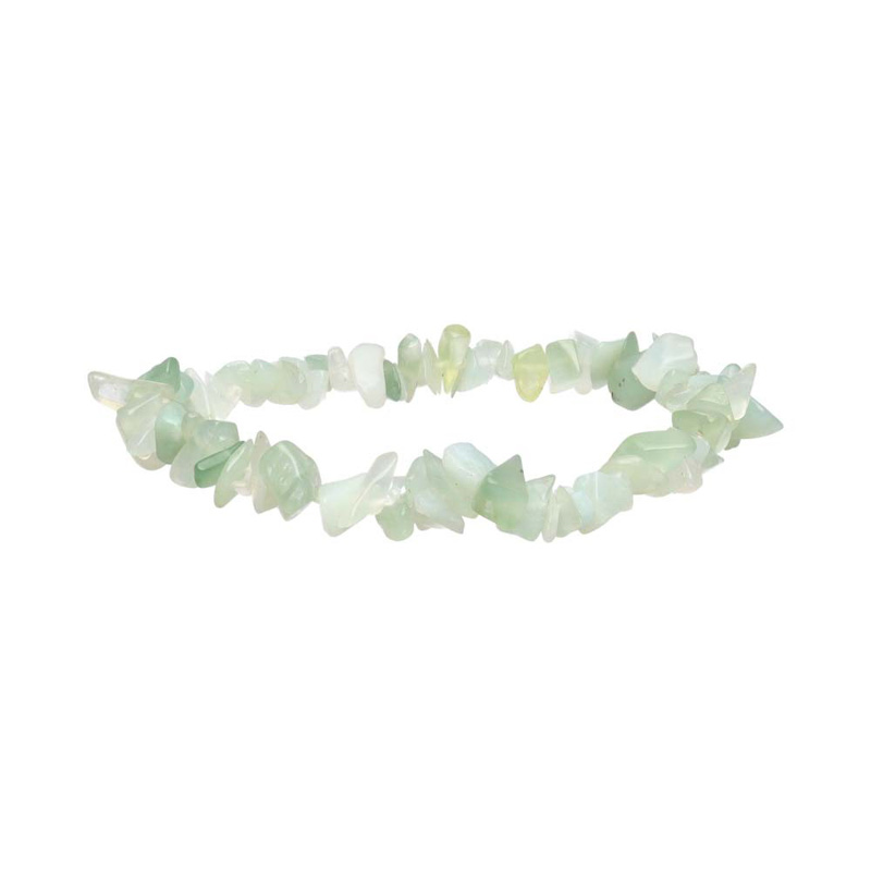 Armbånd Grøn Jade - Krystal Chips
