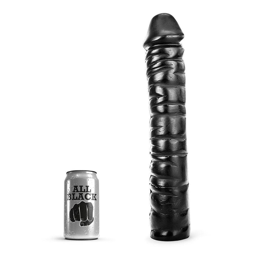 All Black 51 - Stor & Bred Dildo