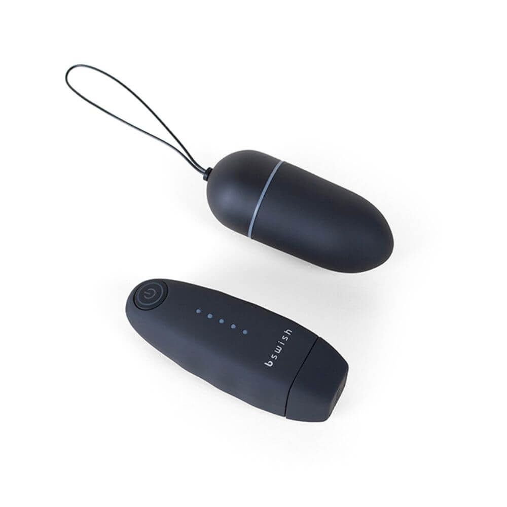 Bswish Bnaughty Unleashed Trådløs Vibrator æg - Sort