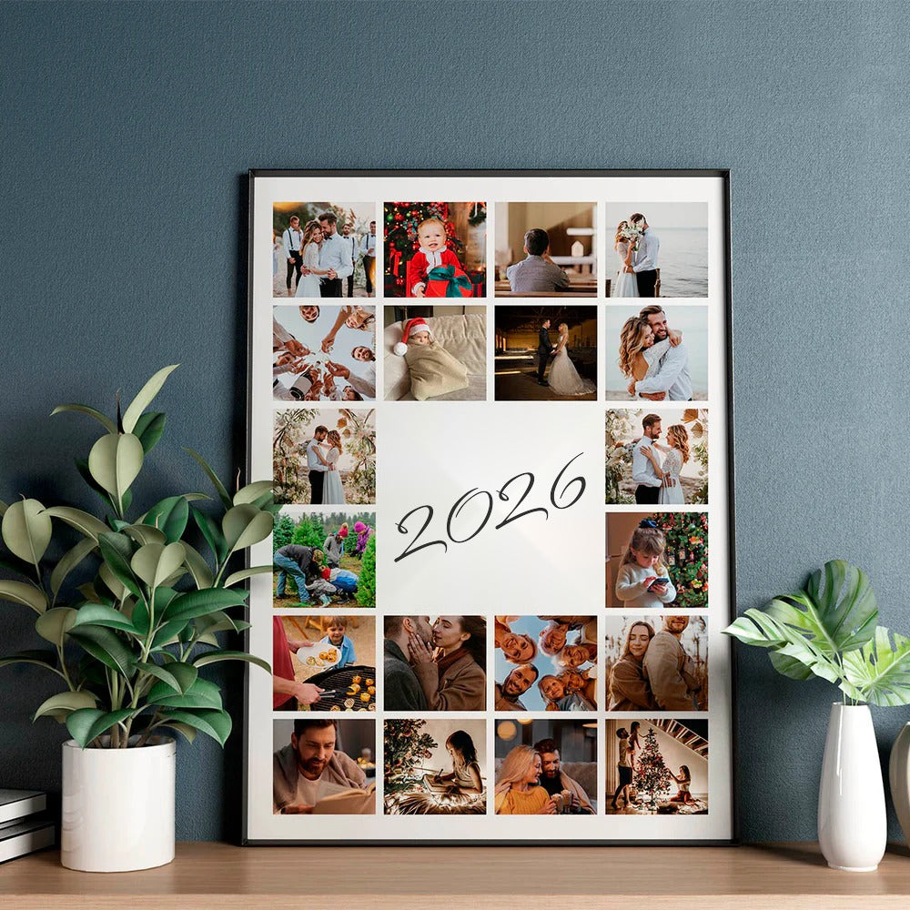 Collage Prints - 20 Billeder - Med Tekst