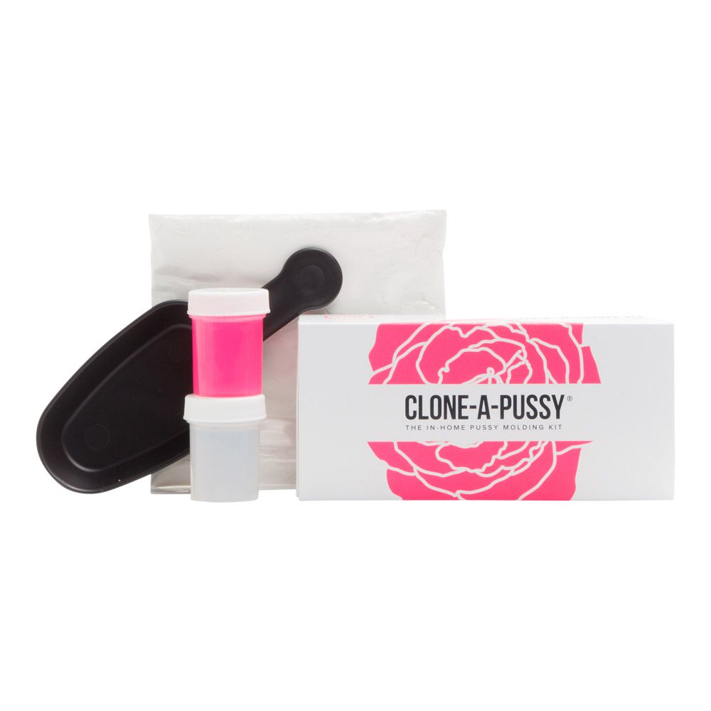 Clone-a-pussy  -  Frækt Klon Din Vagina Kit - Hot Pink