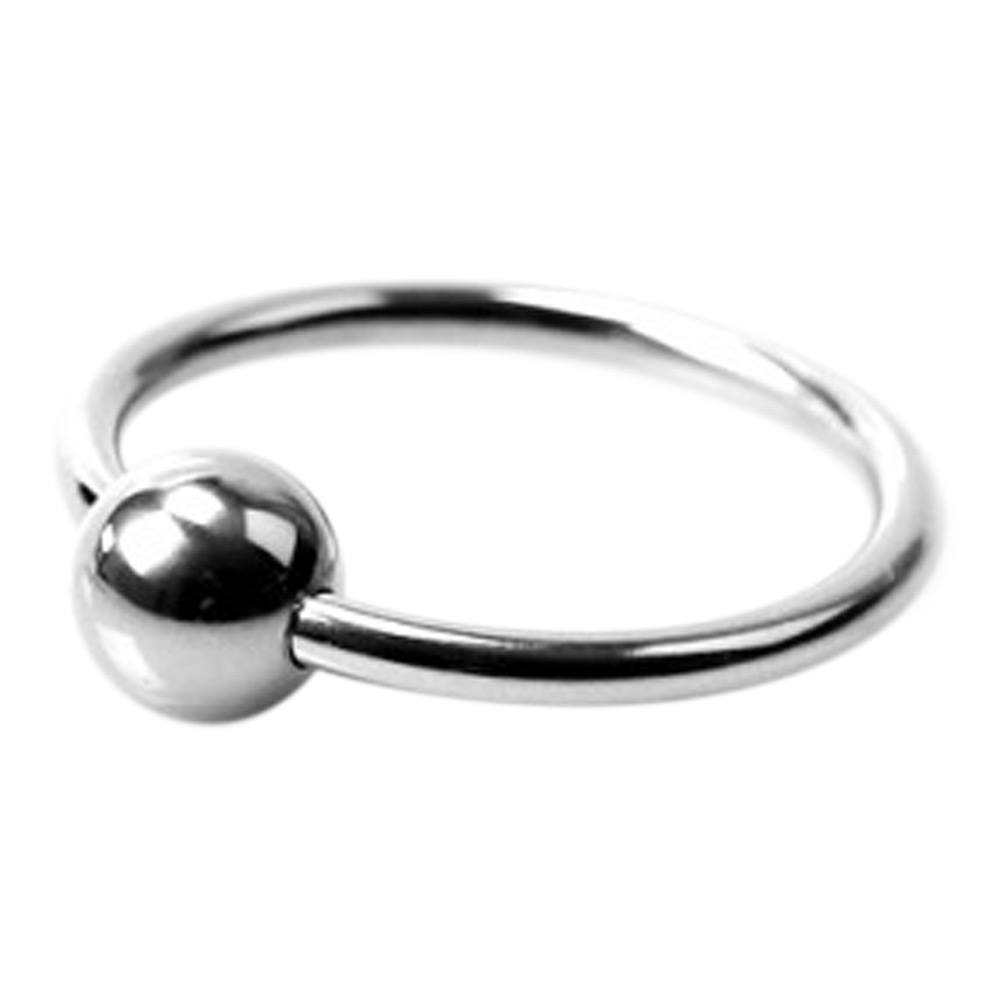 Glansring Med Kugle - 28 Mm