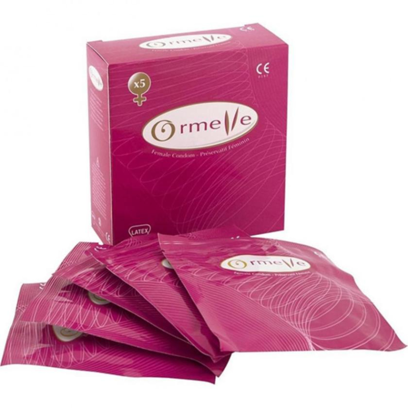 Ormelle Kondomer Til Kvinder - 5-pak