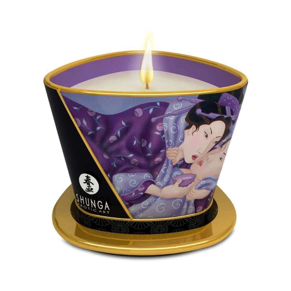 Shunga Massage-lys-eksotisk