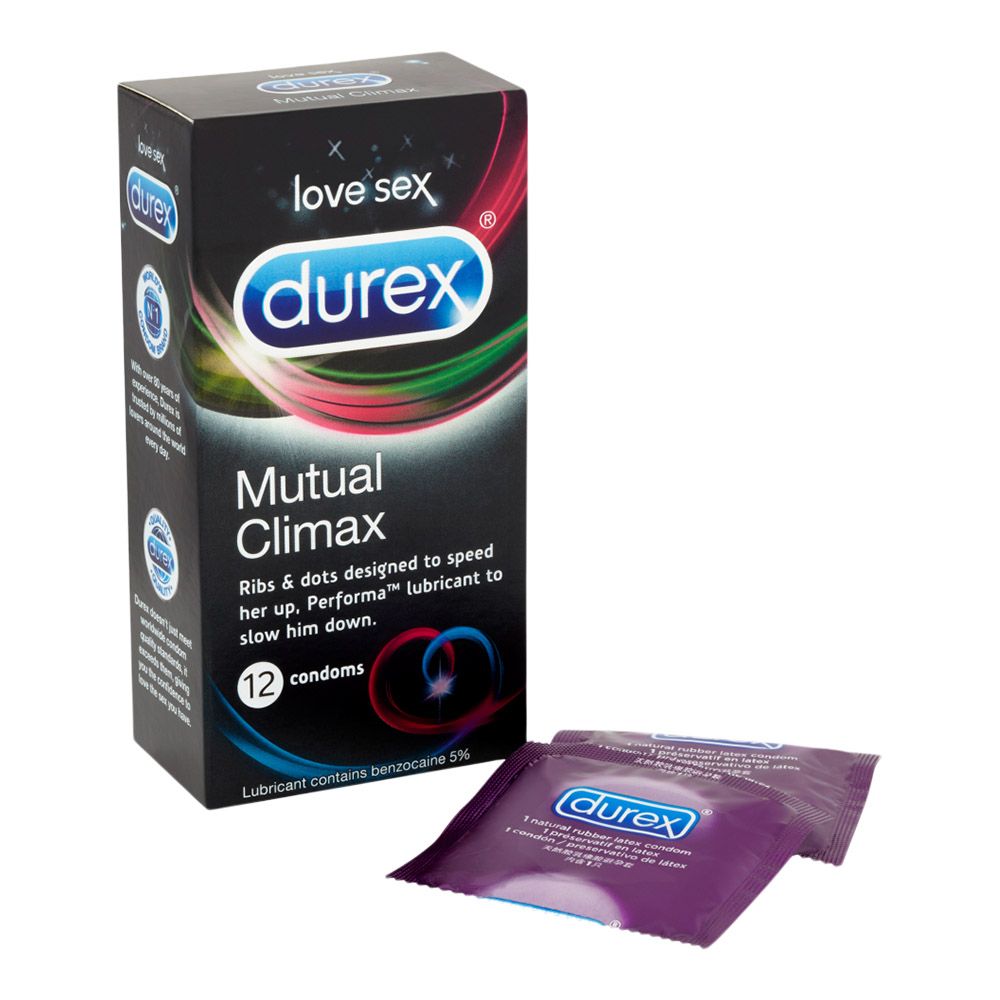 Durex Mutual Climax - Bedøvende Kondomer 10 Stk.